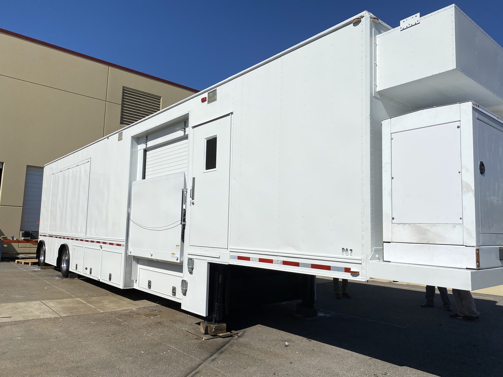 Refurbished mobile imaging coach ready for delivery